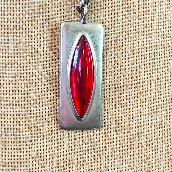 Jorgen Jensen Denmark Pewter Necklace